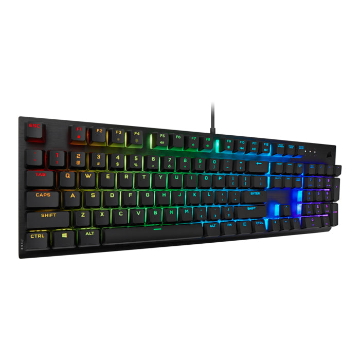 Corsair K60 RGB Pro Mechanical Gaming Keyboard Cherry Viola Mechanical Key switches