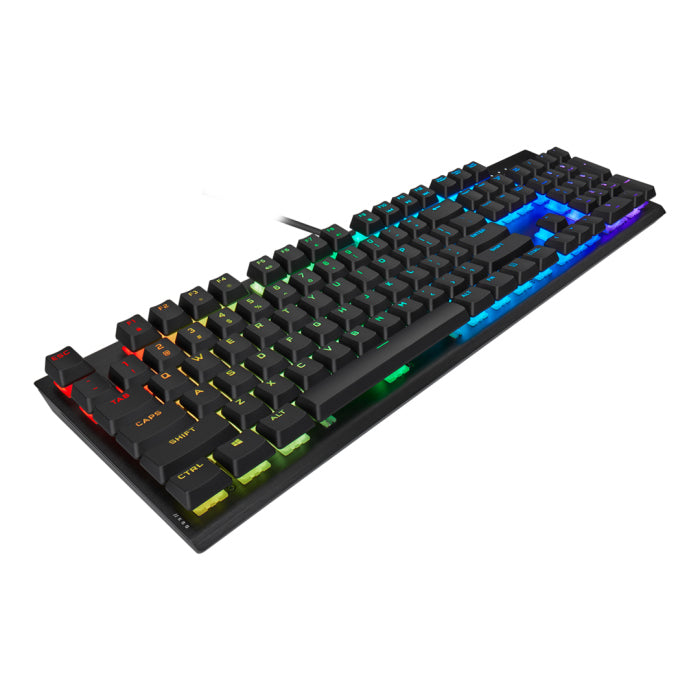 Corsair K60 RGB Pro Mechanical Gaming Keyboard Cherry Viola Mechanical Key switches