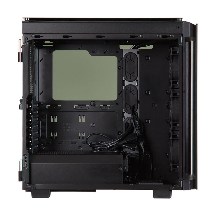 Corsair Obsidian Series 500D RGB SE Mid Tower Case Premium Tempered Glass and Aluminum LL120 Fans -Black