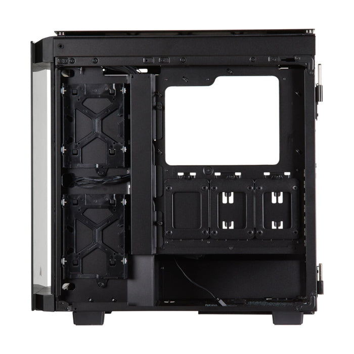 Corsair Obsidian Series 500D RGB SE Mid Tower Case Premium Tempered Glass and Aluminum LL120 Fans -Black