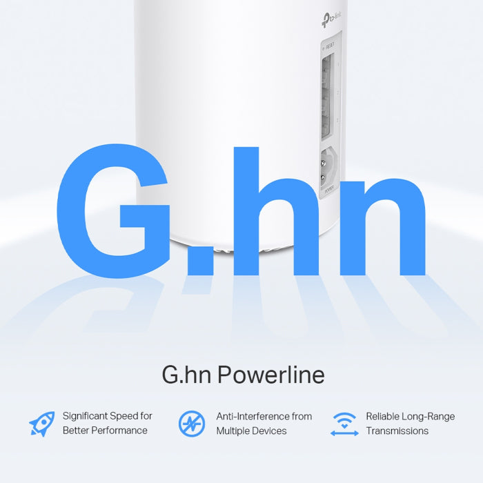 TP-Link AX3000 + G1500 Whole Home Powerline Mesh WiFi 6 System (Pack of 3)