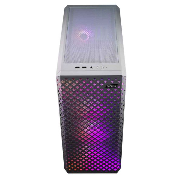 XPG Defender Pro Mid-Tower Chassis PC Case - White