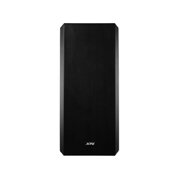 XPG Defender Mid Tower Mesh Front Panel Efficient Airflow Tempered Glass Case With 3 ARGB Fans - Black