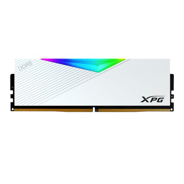 XPG Lancer - 32GB (2x16GB) - 6400MHz RGB DDR5 Memory RAM - White