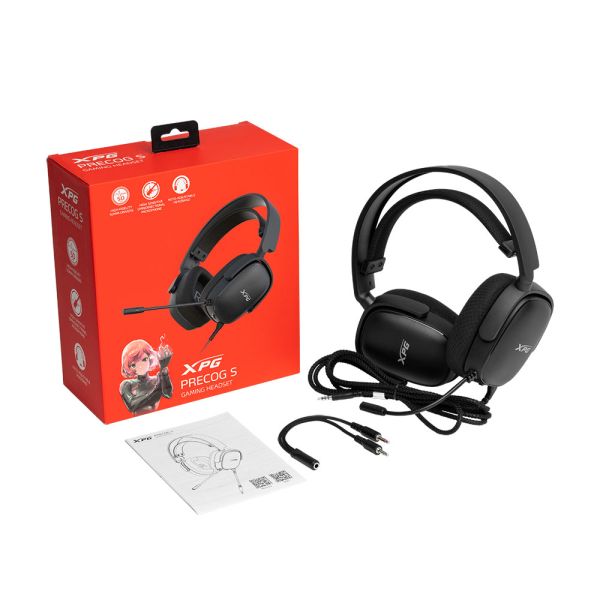 XPG PRECOG S Wired Gaming Headset - Black
