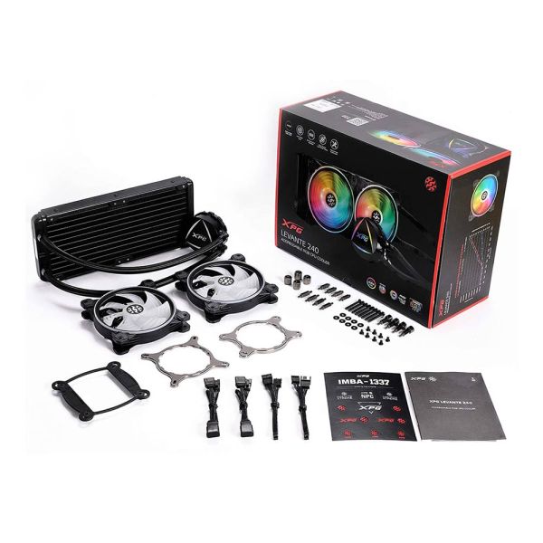 XPG EPS LEVANTE 240 Addressable RGB CPU Liquid Cooler