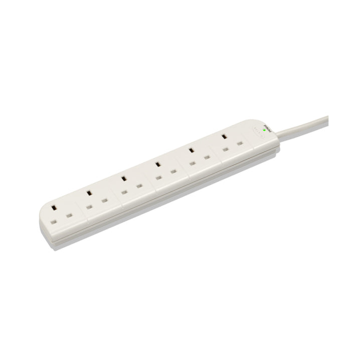 Belkin SurgeStrip™ Surge Protector Extension 6-Socket 1M White
