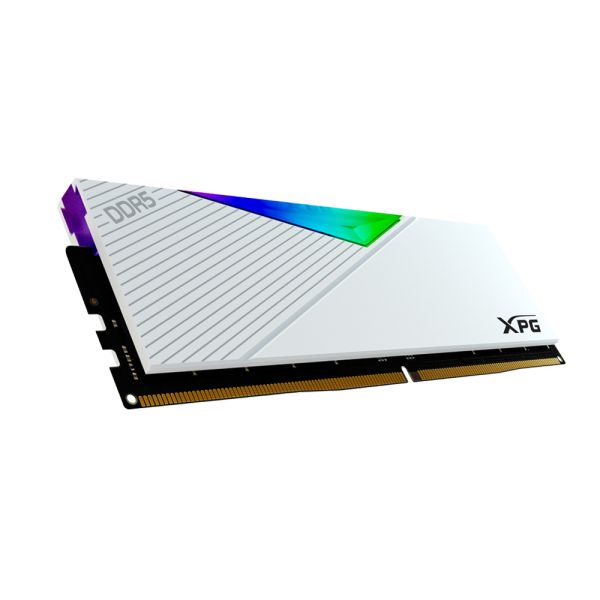 XPG Lancer - 32GB (2x16GB) - 6400MHz RGB DDR5 Memory RAM - White