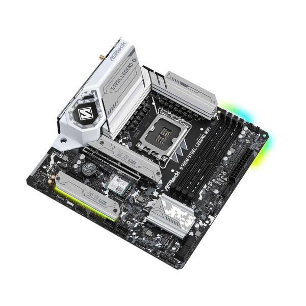 ASRock B760M Steel Legend WiFi - LGA 1700 DDR5 Micro ATX - Motherboard