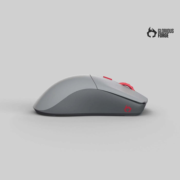 Glorious Forge Series One PRO Centauri Wireless Gaming Mouse (49g) Gray/Red
