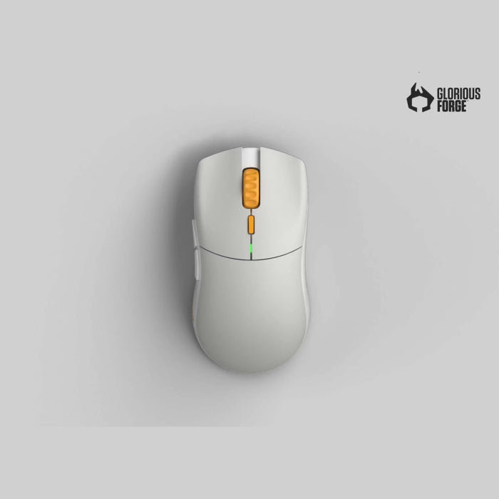 Glorious Forge Series One PRO Genos Wireless Gaming Mouse (49g) Gray/Gold