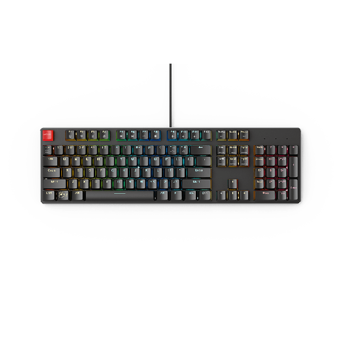 Glorious Modular Mechanical Keyboard - Full Size (Pre-Built) Gateron Brown Switch