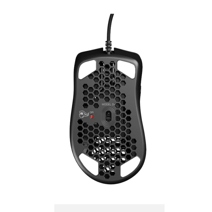 Glorious Model O Minus 12,000 DPI Wired Gaming Mouse (59g) - Glossy Black