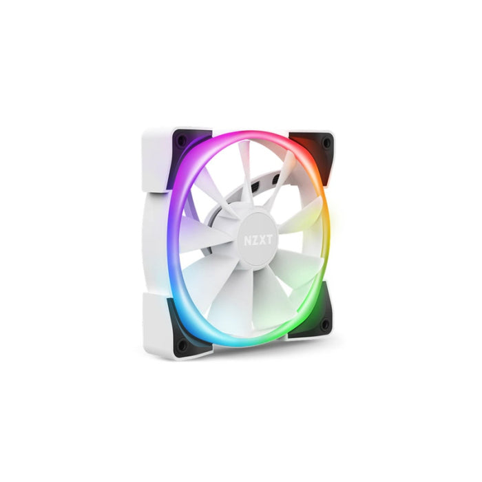 NZXT AER RGB 2 120mm Triple Fan Kit & Fan Controller - White