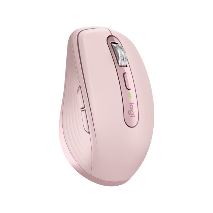 Logitech MX Anywhere 3 Compact 4000 DPI Wireless/Bluetooth Mouse For PC & Mac Rose