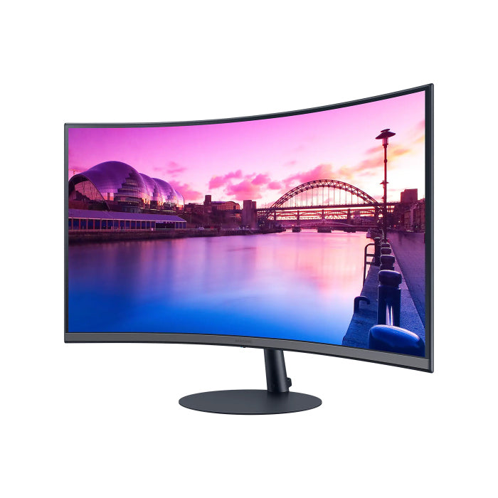 Samsung S3 27" VA 75Hz 4ms Essential Curved Monitor With 1000R Curvature - S27C390EAM