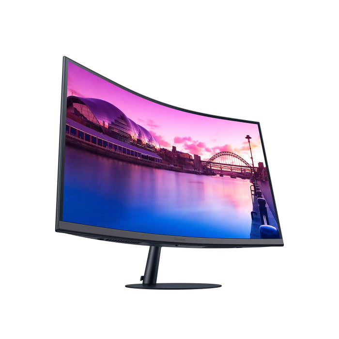 Samsung S3 27" VA 75Hz 4ms Essential Curved Monitor With 1000R Curvature - S27C390EAM