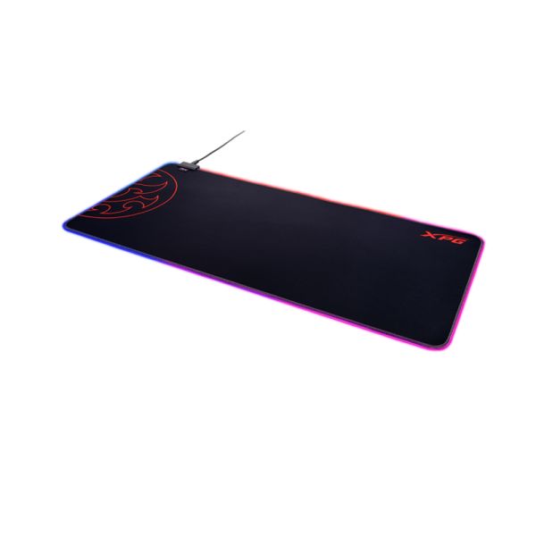 XPG Battleground XL Prime RGB Lighting Extra Large Gaming Mouse Pad - Black