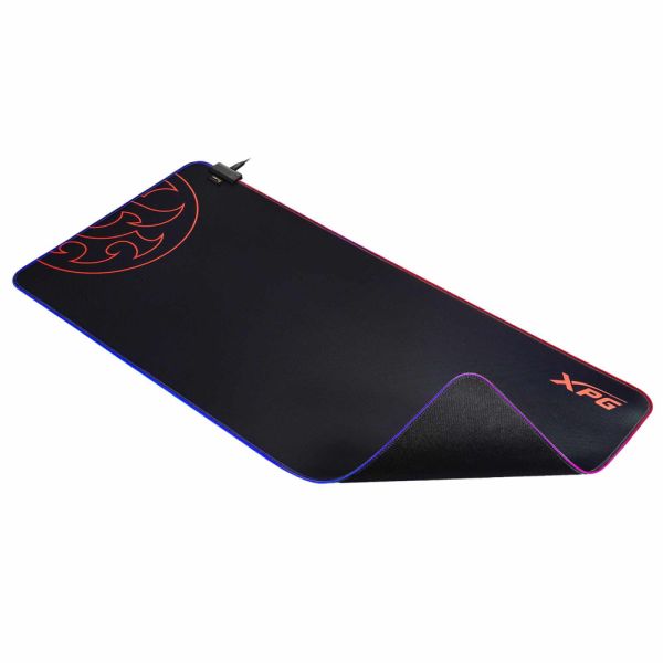 XPG Battleground XL Prime RGB Lighting Extra Large Gaming Mouse Pad - Black