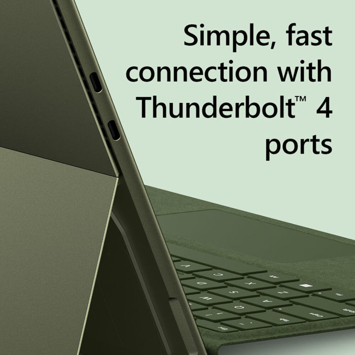 Microsoft Surface Pro 9 Intel Core i5-1235U 12th Gen 8GB RAM 256GB SSD Intel Iris Xe Graphics 13" Windows 11 Home - Green