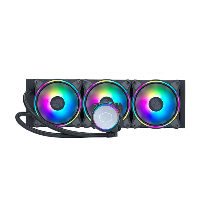 CoolerMaster MasterLiquid ML360 Vivid With LCD Display & ARGB lighting