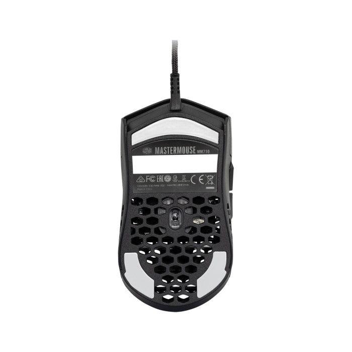 CoolerMaster MM710 Pro-Grade Wired Gaming Mouse (53g) - Matte Black
