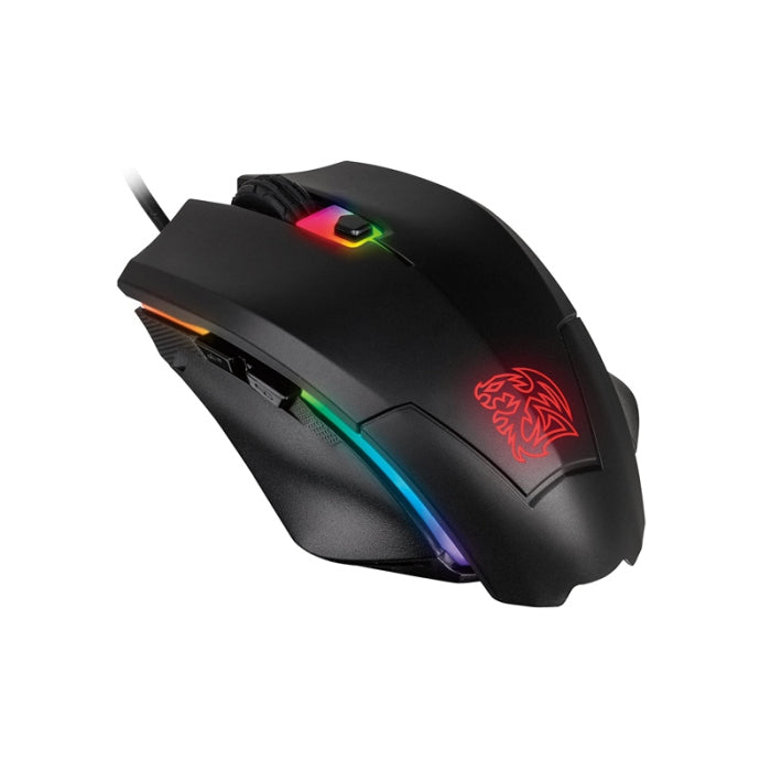 Thermaltake Tt eSPORTS Talon Elite RGB Wired Gaming Mouse + Slim Dasher Mini Gaming MousePad