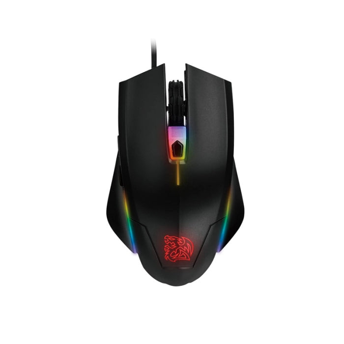 Thermaltake Tt eSPORTS Talon Elite RGB Wired Gaming Mouse + Slim Dasher Mini Gaming MousePad