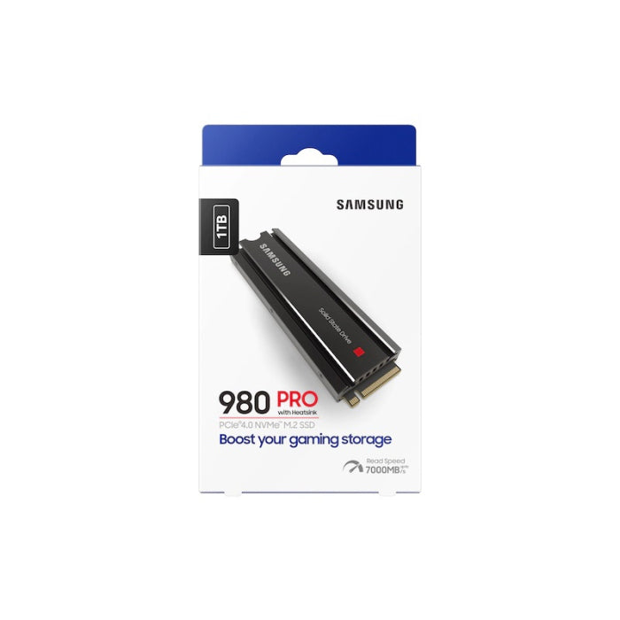 Samsung 980 Pro 1TB with Heatsink PCIe 4.0 NVMe SSD R/W 7,000/5,000MB/s Compatible with PS5