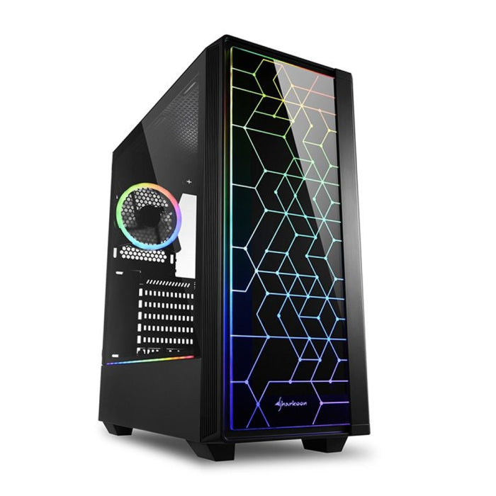 Sharkoon Trooper Gaming PC i5-12400F H610M-K D4 16GB DDR4 RGB RAM 1TB SSD RTX-3050 8GB 750W PSU