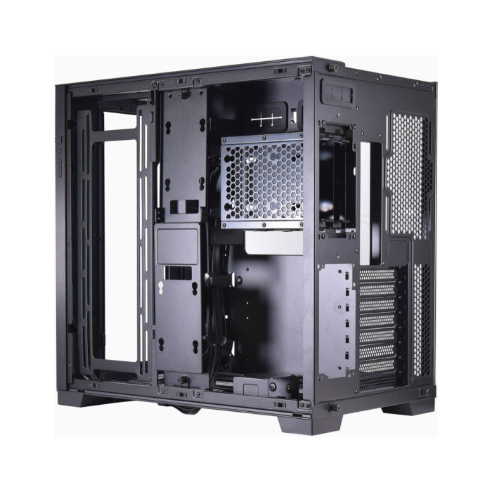 LIAN LI O11 Dynamic EVO Evolution Continues Aluminum Steel Tempered Glass ATX Mid Tower Case - Black