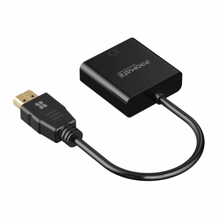 Promate Pro Link HDMI to VGA Adaptor Kit Black