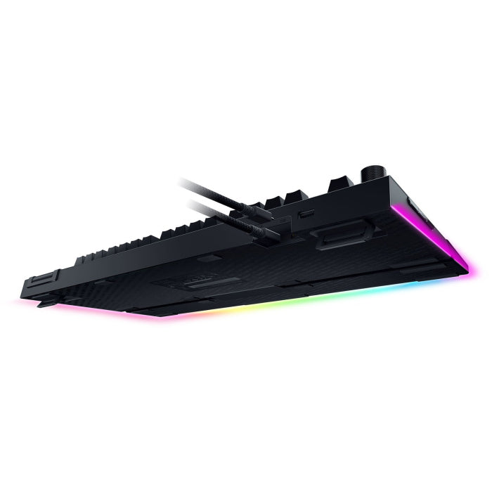 Razer BlackWidow V4 Pro Wried Mechanical Gaming Keyboard, Linear Yellow Switch - US Layout