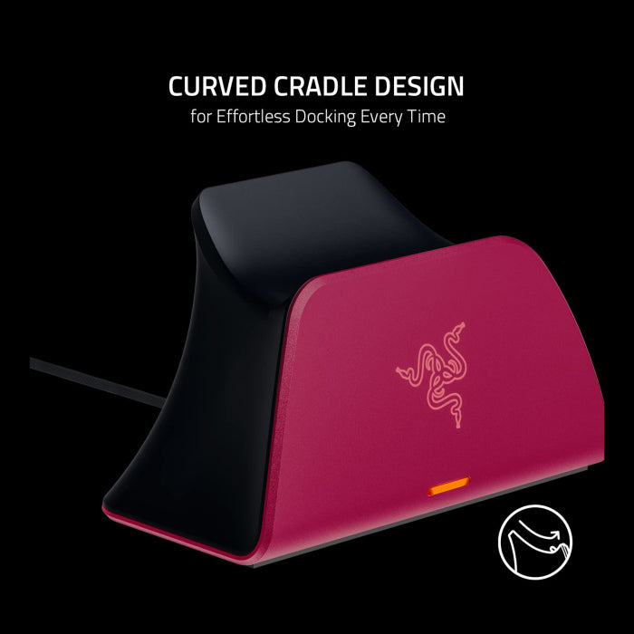 Razer Quick Charging Stand For PlayStation 5 DualSense Wireless Controller - Pink