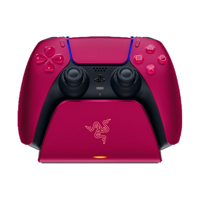 Razer Quick Charging Stand For PlayStation 5 DualSense Wireless Controller - Cosmic Red