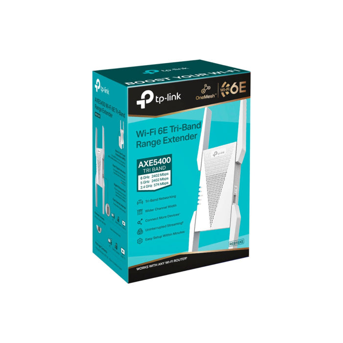 TP-Link AXE5400 Mesh Wi-Fi 6E Range Extender