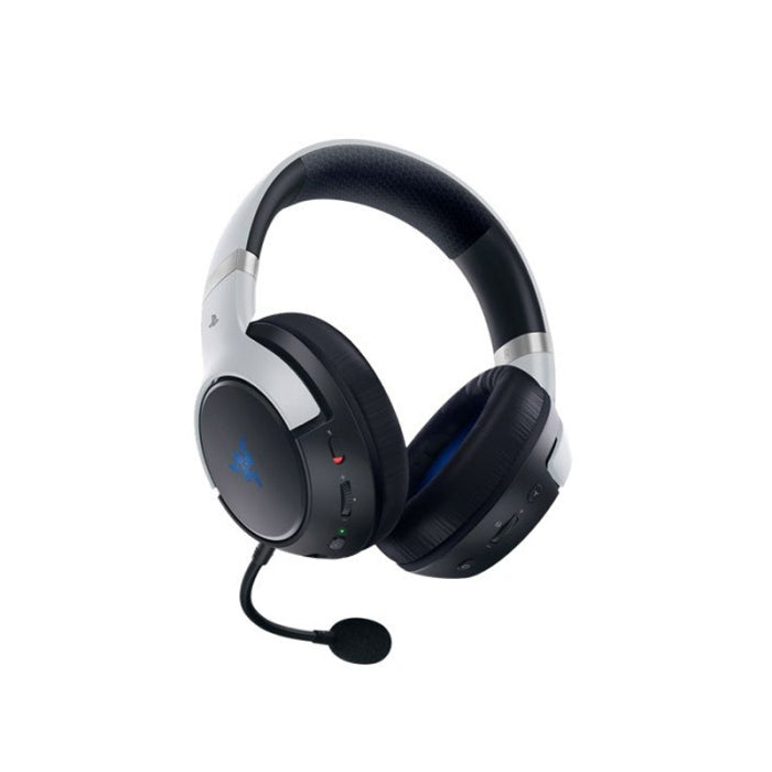 Razer Kaira Pro Dual Wireless/Bluetooth Gaming Headset With Haptics For PlayStation 5/4,PC & Mobile Devices - White