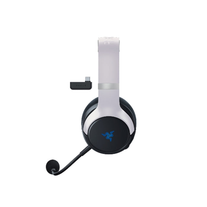 Razer Kaira Pro Dual Wireless/Bluetooth Gaming Headset With Haptics For PlayStation 5/4,PC & Mobile Devices - White