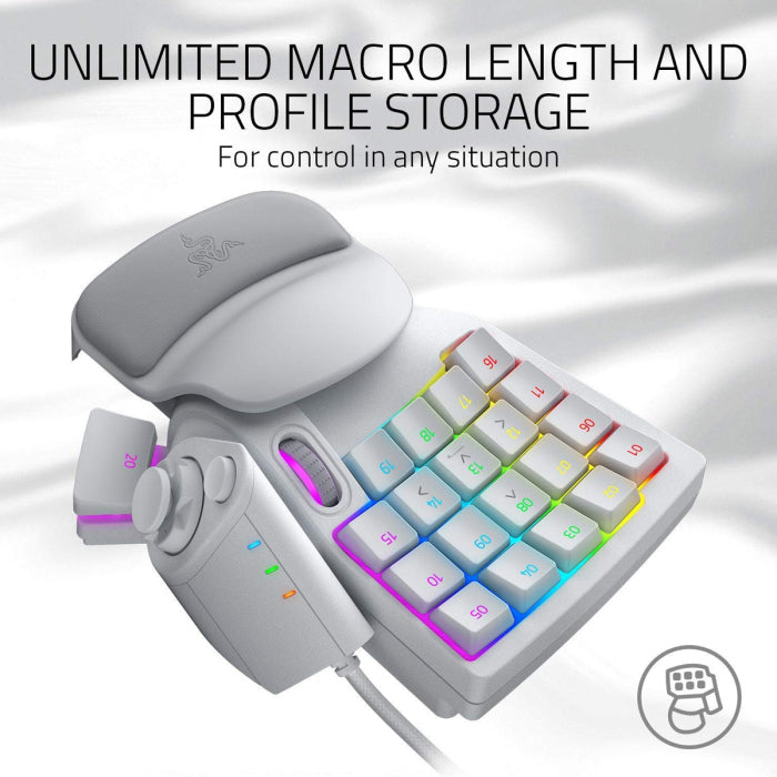 Razer Tartarus Pro Mercury Analog Optical Gaming KeyPad