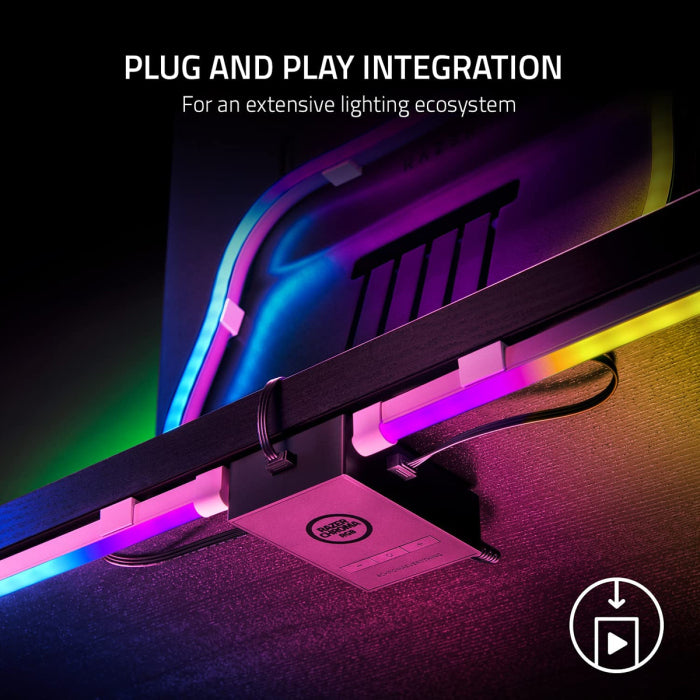 Razer Chroma Light Strip Set Wireless ARGB Device For Advanced Lighting Customization