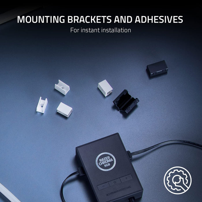 Razer Chroma Light Strip Set Wireless ARGB Device For Advanced Lighting Customization