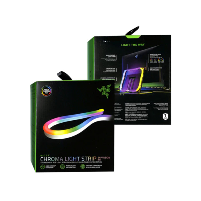 Razer Chroma Light Strip Expansion Kit Addressable RGB Light Strips For Greater Lighting Customization
