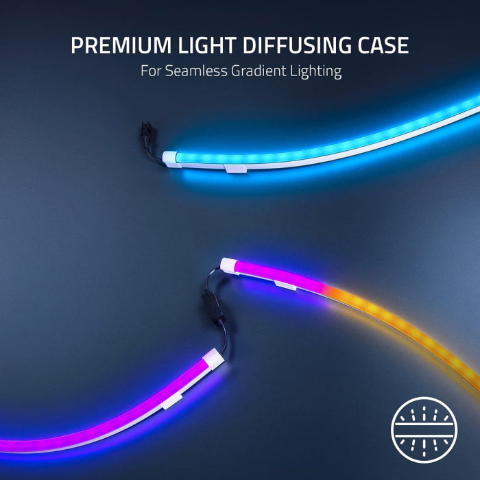 Razer Chroma Light Strip Expansion Kit Addressable RGB Light Strips For Greater Lighting Customization