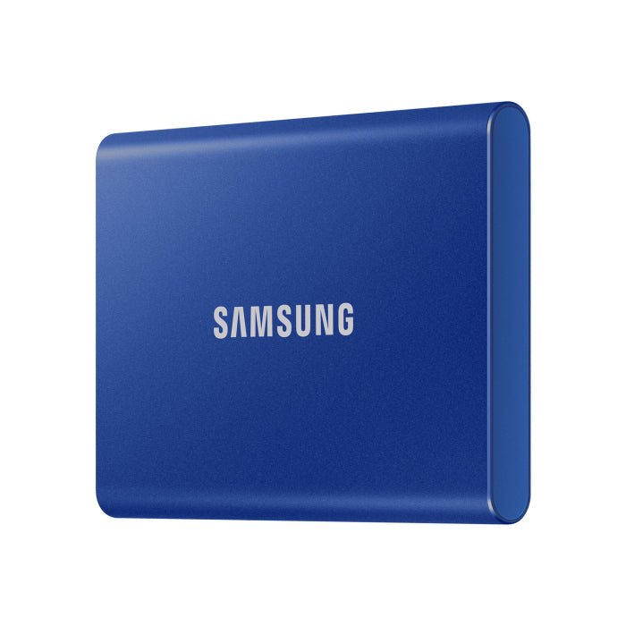 Samsung T7 2TB Portable SSD Up to 1050 MB/s Read Speed - Blue