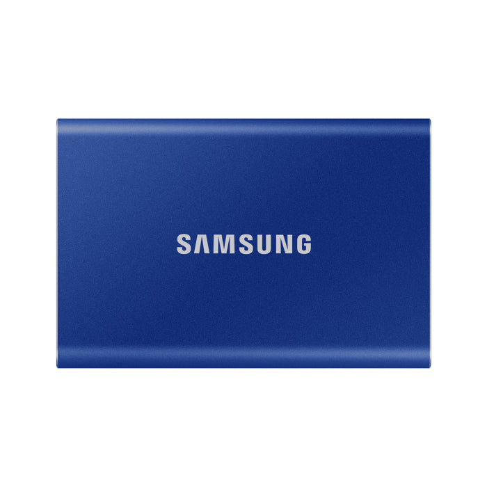 Samsung T7 2TB Portable SSD Up to 1050 MB/s Read Speed - Blue