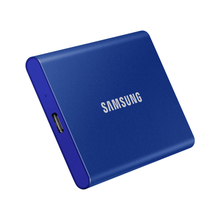 Samsung T7 2TB Portable SSD Up to 1050 MB/s Read Speed - Blue