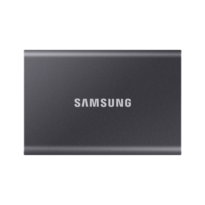 Samsung T7 2TB Portable SSD Up to 1050 MB/s Read Speed - Titanium Grey