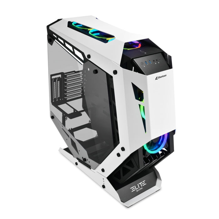 Sharkoon Elite Shark CA700 ATX PC Case Black/White
