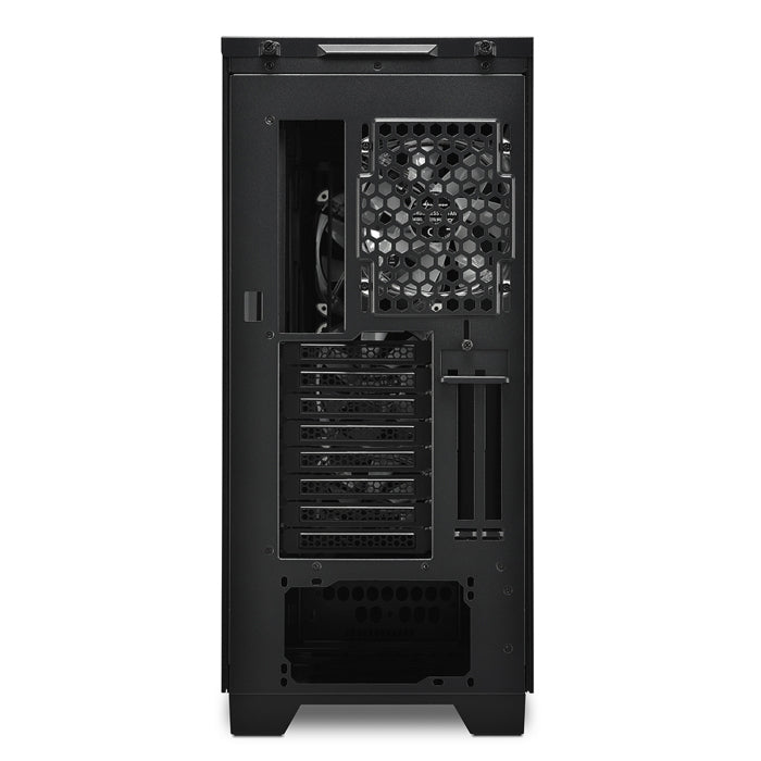Sharkoon Elite Shark CA300H 2X Tempered Glass 4X ARGB Fans (3 Front & 1 Rear) ATX Mid Tower Case Black