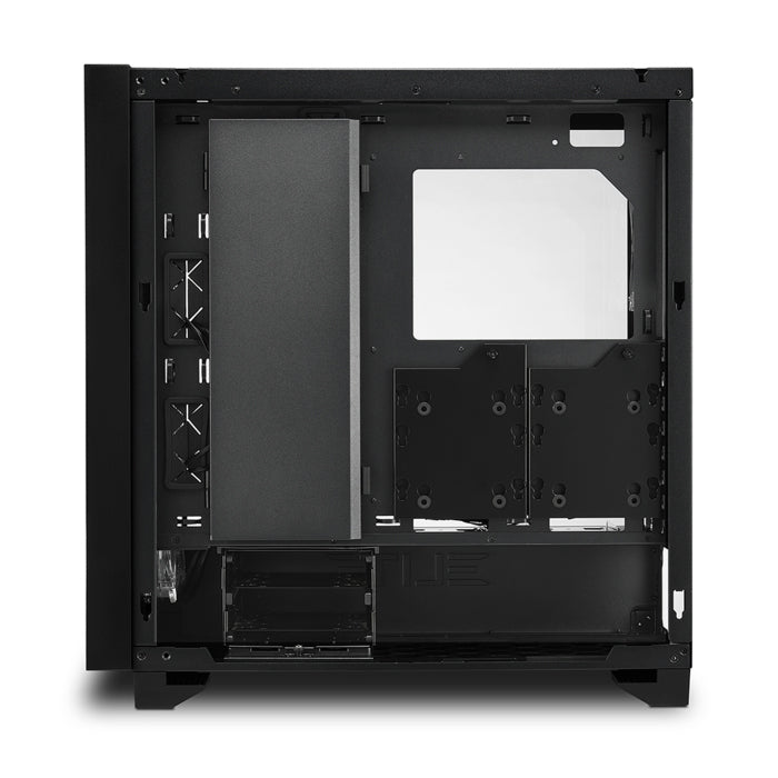 Sharkoon Elite Shark CA300T 2X Tempered Glass 4XARGB Fans (3 Front & 1 Rear) ATX Mid Tower Case Black